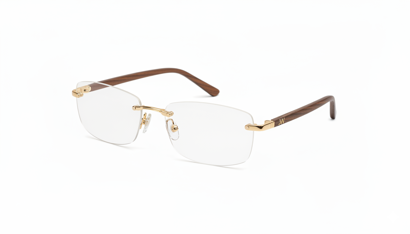 jaegerwolf eyewear gold frame