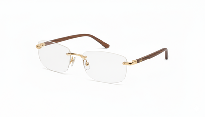 jaegerwolf eyewear gold frame